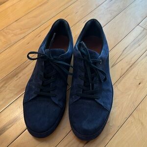 Loro Piana Navy Blue Sneakers